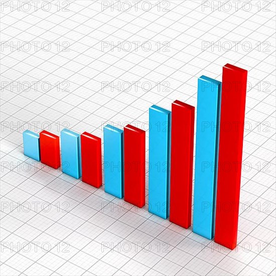 Commercial growth concept graph