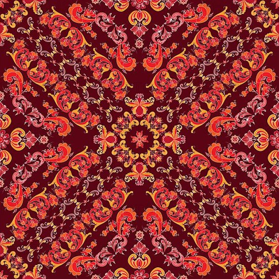 Rosemaling tile