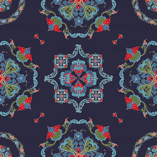 Rosemaling tile