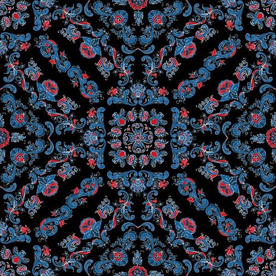 Rosemaling tile