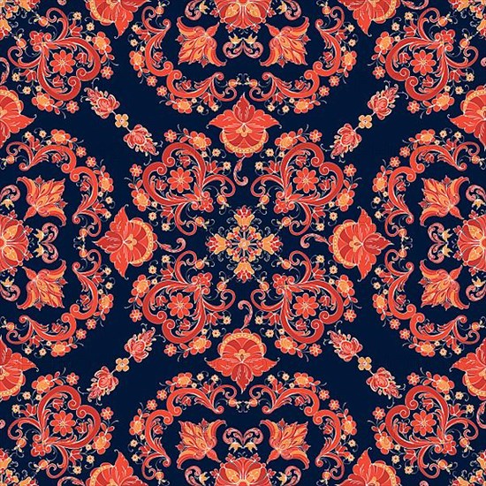 Rosemaling tile