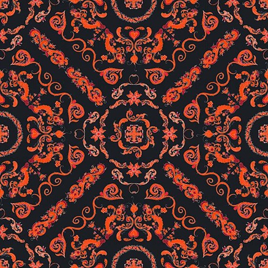 Rosemaling tile