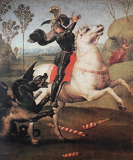 St. George Fighting the Dragon