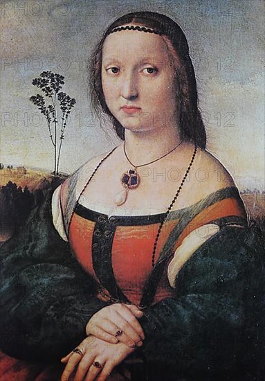 Portrait of Maddalena Doni