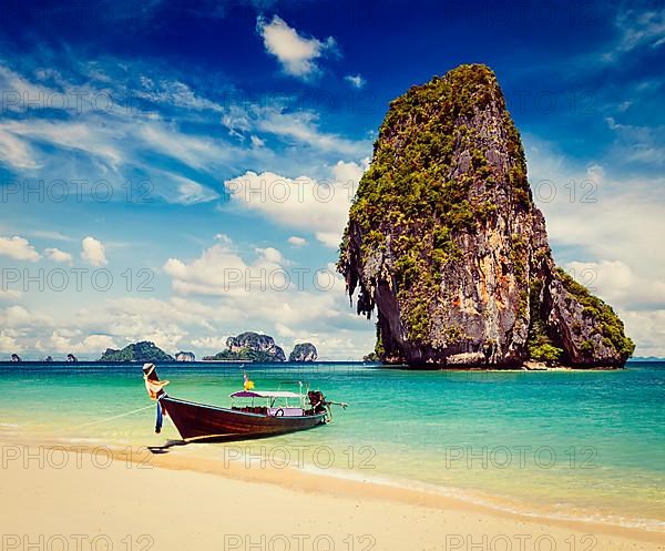 Thailand tropical vacation concept background