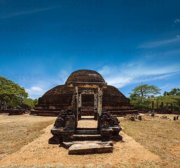 Ancient Buddhist dagoba