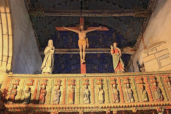 In the church of La Roche Maurice