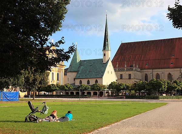 Kapellplatz with the Chapel of Grace