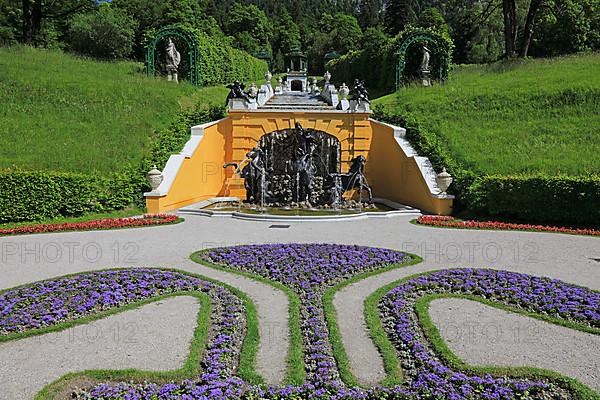 Cascade with Neptune Fountain