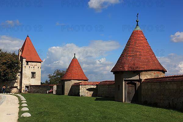 Inner courtyard of the castle