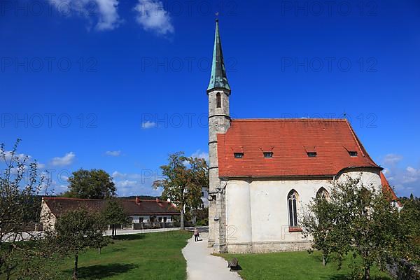 The Hedwig Chapel in the inner courtyard of the castle