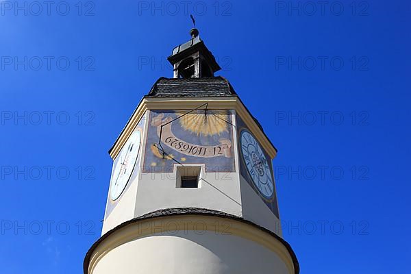 Clock tower in the sixth castle courtyard from the 16th century