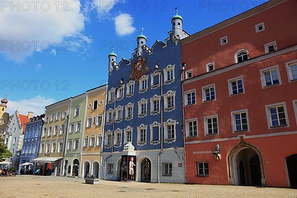 Old town with town hall