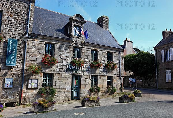 Houses in the medieval village of Locronan