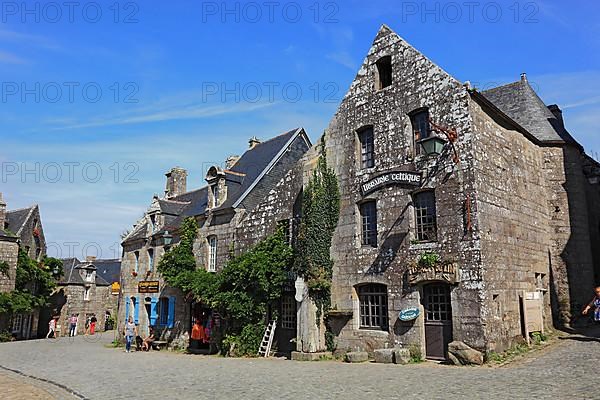 Houses in the medieval village of Locronan