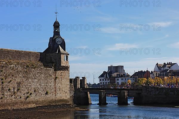 At the harbour of Concarneau