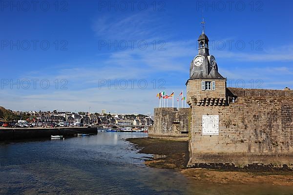 At the harbour of Concarneau