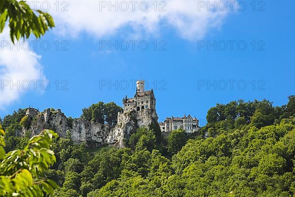 Lichtenstein Castle with Gerobau