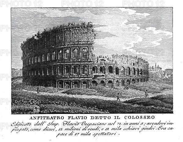 Anfiteatro flavio detto il colosseo