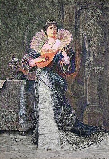 Mandolin player