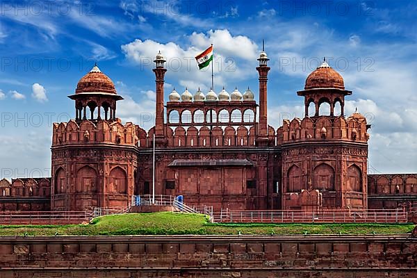 India famous travel tourist landmark and symbol