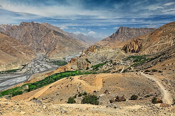 View of Spiti valley