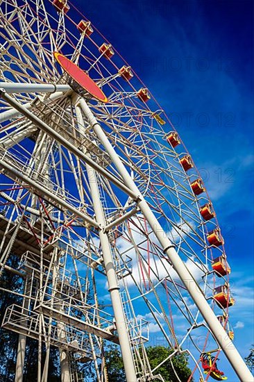 Ferris wheel in the sky