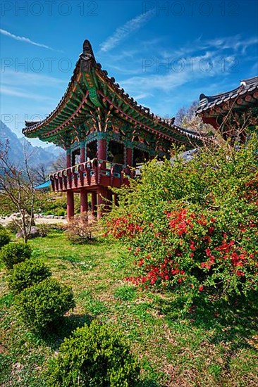 Sinheungsa Buddhist temple in Seoraksan National Park