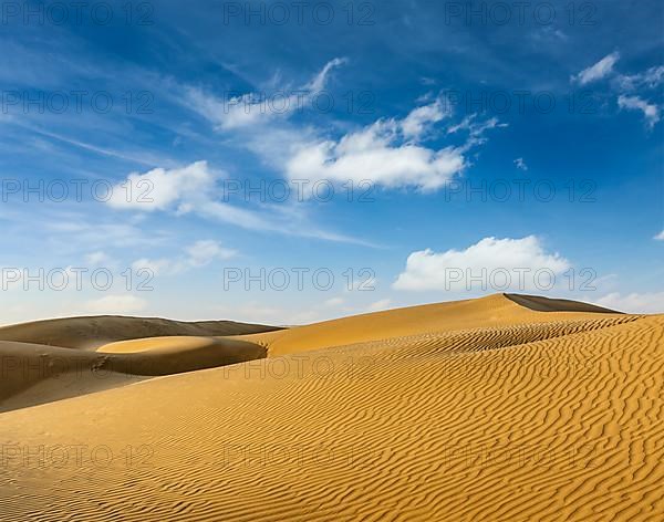 Dunes of Thar Desert. Sam Sand dunes