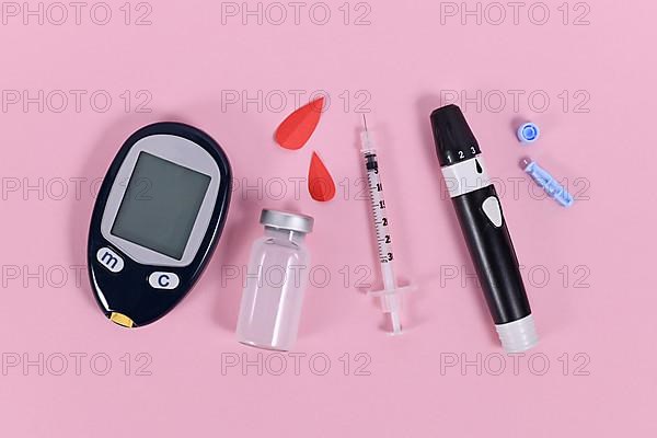 Diabetes treatment equipment with blood glucose sugar meter