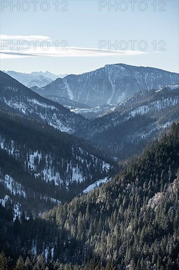 Mountains in winter