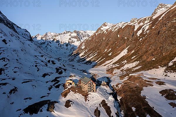 Mountains in winter