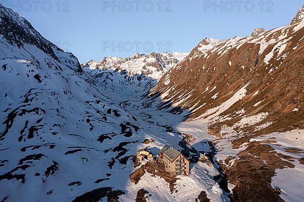 Mountains in winter