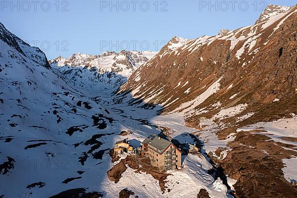 Mountains in winter