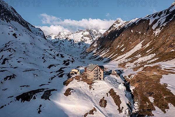 Mountains in winter