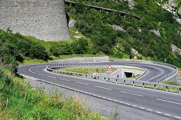 Gotthard Pass road