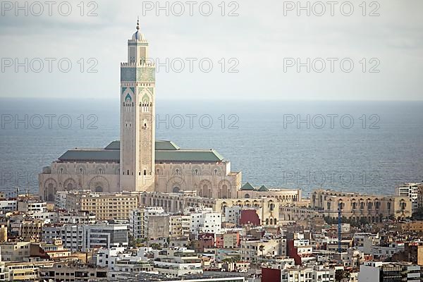 City view with Hassan II Mosque