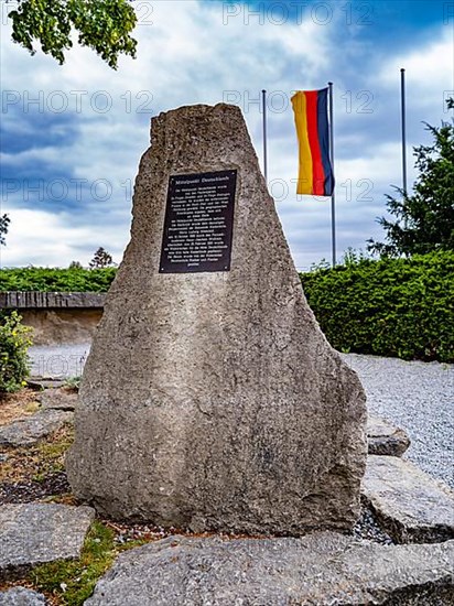 Stone at a centre point of Germany