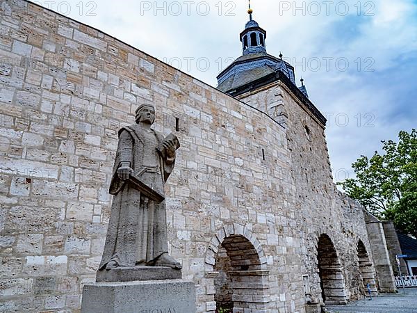 Monument to the theologian and reformist Thomas Muentzer