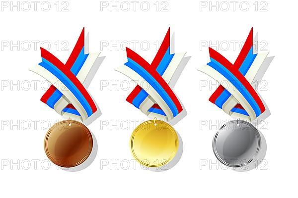 Russia medals in gold