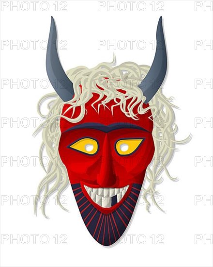 Hungarian Buso mask