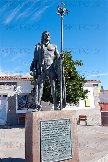 Statue of Guanche warrior