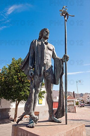 Statue of Guanche warrior