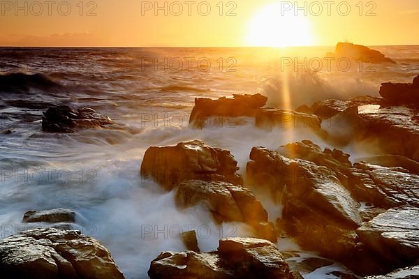 Sunset on Bird Island