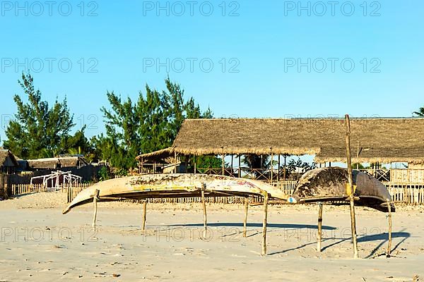 Fishing boats on the beach