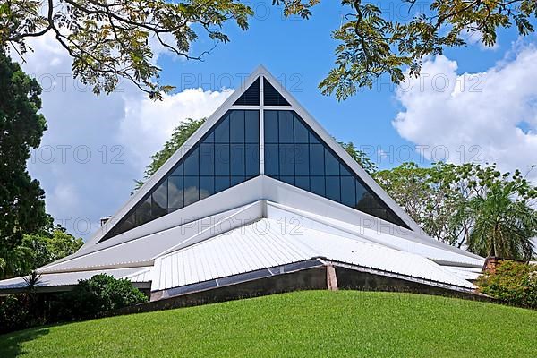 Modern Christ Church Cathedral in Darwin