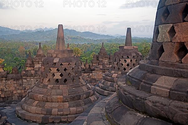 Stupas of Borobudur