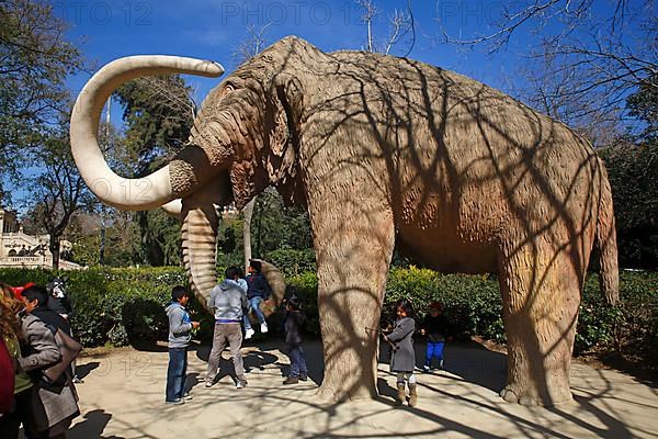 Mammoth sculpture