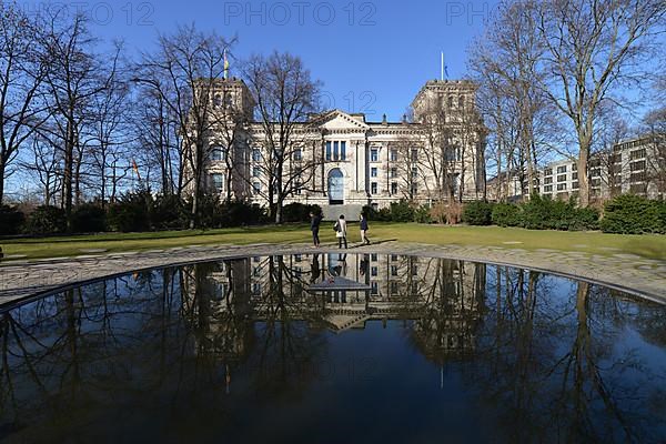 Memorial to the Sinti and Roma of Europe murdered under National Socialism