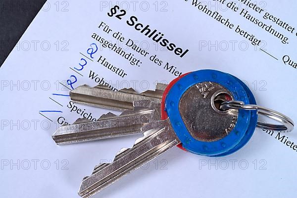 Rental agreement key